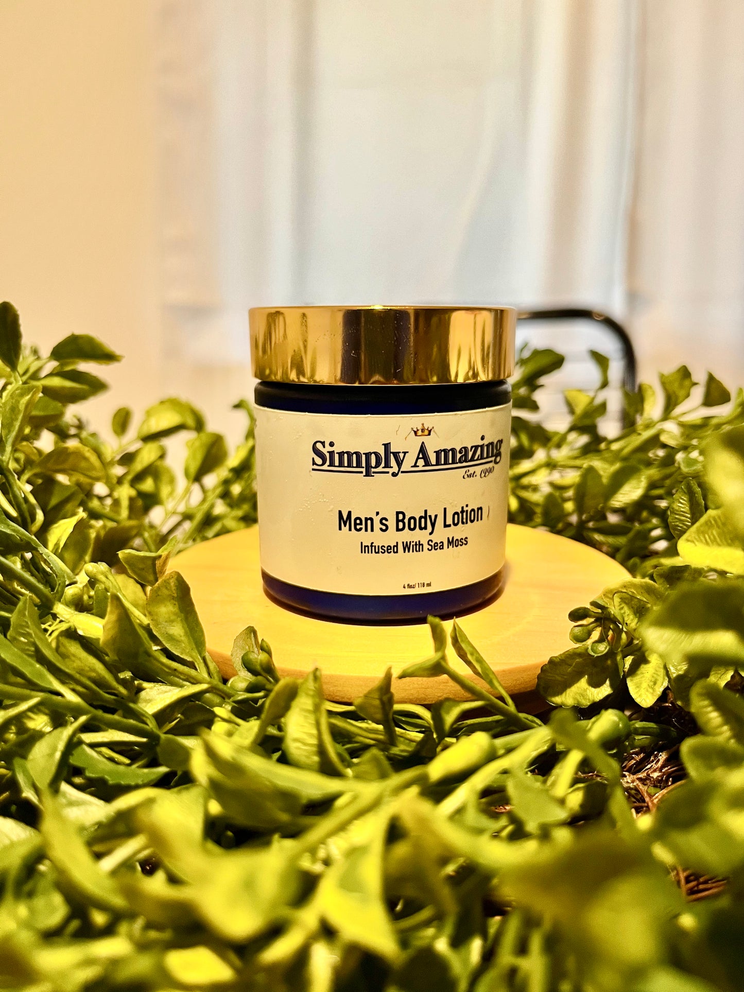 Men’s Body Lotion (Infused With Sea Moss)