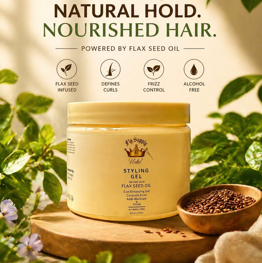 Styling Gel (Infused with Flax Seed Oil)